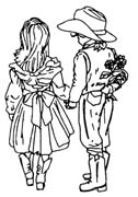 lil cowboy and girl