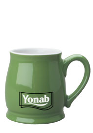15 oz lime green spokane mug coffee cup