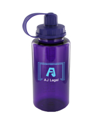 34 oz mckinley sports bottle - purple