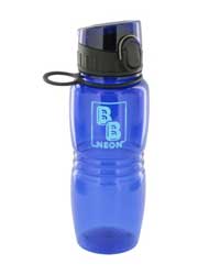 17 oz splash sports bottle - blue