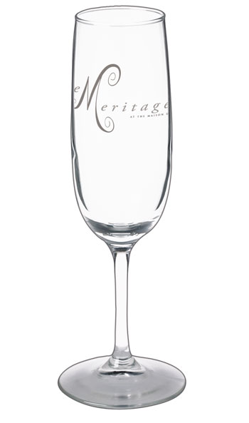 6 oz Libbey Spectra Champagne Glass Clear Stem