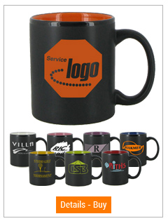 11 oz Hilo C-Handle Ceramic Mugs