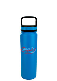 700 ML Hawaiian Blue Eugene Vacuum Insulated Water Bottle