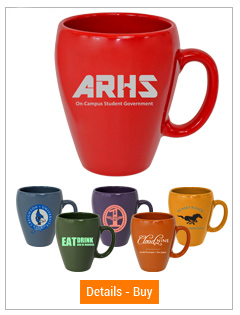 11 oz Toronto bistro style promotional coffee mug
