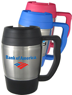 16 oz Highlander Travel Mug with Handle - BPA Free