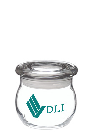 11.75 oz Libbey twilight glass jar w/flat lid