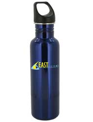 26 oz excursion stainless steel sports bottle - blue