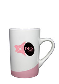 12 oz beaverton color curve mug - pink