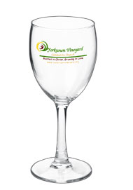 8.5 oz nuance wedding wine glass