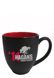 15 oz matte black out red in hilo bistro coffee mugs