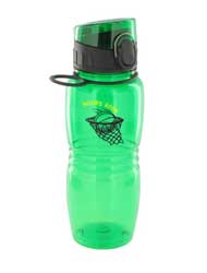 17 oz splash sports bottle - green