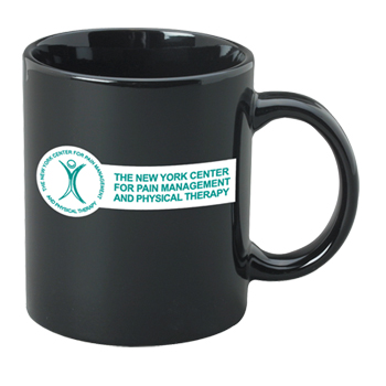 11 oz c-handle mug - black