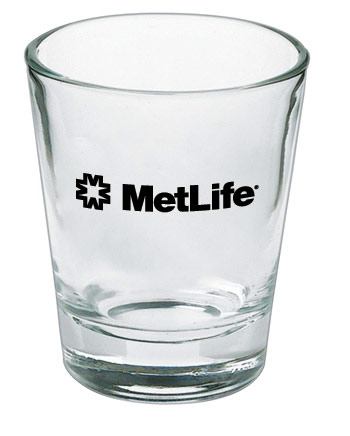 1.5 oz shot glass - clear