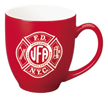 15 oz glossy bistro coffee mugs - red out