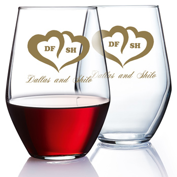 19 oz Concerto stemless goblet wine glass