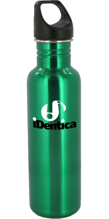 26 oz excursion stainless steel sports bottle - green