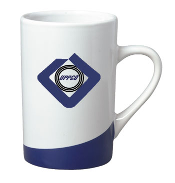 12 oz beaverton coffee mug - cobalt blue