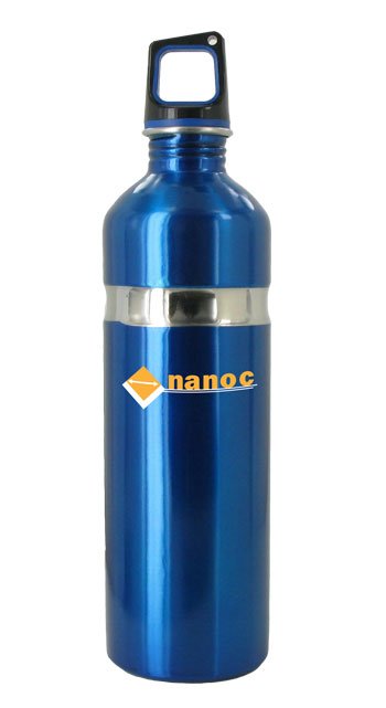 26 oz blue kodiak stainless steel sports bottle