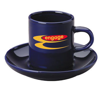 3 oz espresso cup - cobalt blue