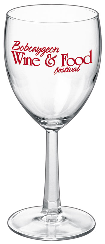 8.5 oz grand noblesse custom wine glass