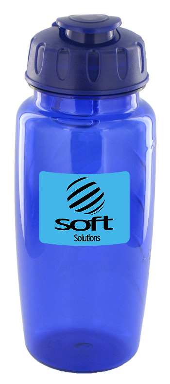 25 oz nautilus sports bottle - blue