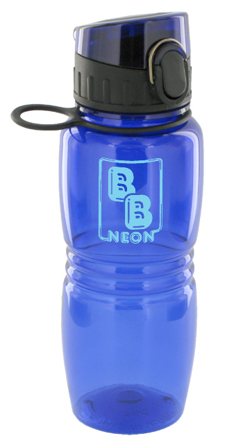 17 oz splash sports bottle - blue