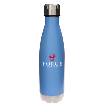 17 oz Glacier Pastel Blue Insulated Stainless Steel Water Bottle