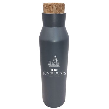 20 oz Traverse Matte Stone Grey Stainless Steel Water Bottle