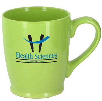 16 oz glossy kinzua coffee mugs - celery green